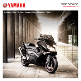 Gama Scooters - Yamaha Motor Europe
