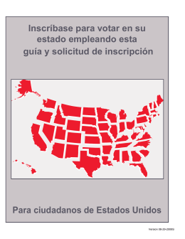 Solicitud de Inscripción de Votante