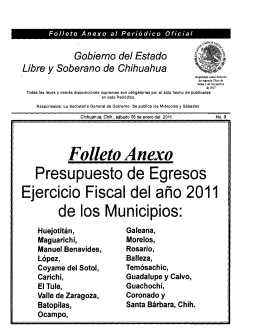 Gobierno del Estado Libre y Soberano de Chihuahua