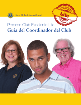 PCE Lite - Guía para el coordinador