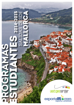 Programa - Viajes Sirdar