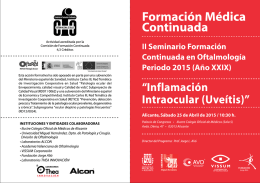 Actividad acreditada por la Comisión de Formación Continuada 4,3
