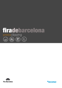 La Vanguardia - Fira Barcelona