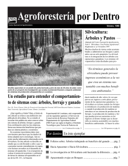 Agroforestería por Dentro - National Agroforestry Center