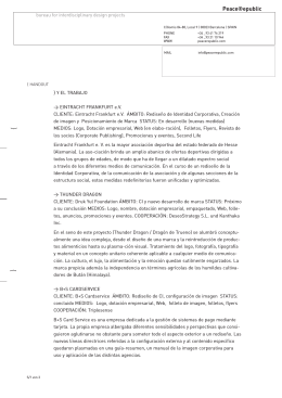 P® y el trabajo 2008