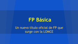 FP Básica - IESO "Bardenas Reales" de Cortes