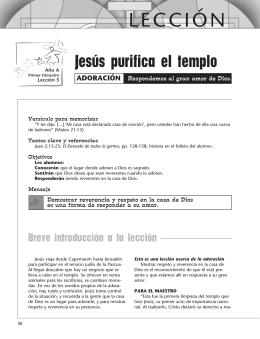 Menores Maestro - Ministerios PM