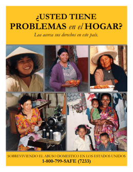 PROBLEMAS en el HOGAR?