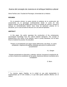 Revista Cubana de Psicología