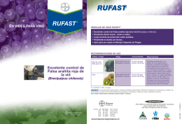 RUFAST® - Bayer CropScience Chile