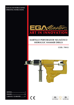 martillo perforador neumático hidraulic hammer drills