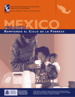 MEXICO -- PROGRESA: Rompiendo el Ciclo de la
