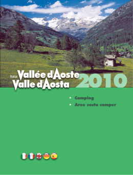 Campeggi e aree sosta Valle d`Aosta