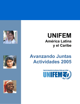 oficinas de unifem para américa latina y el caribe