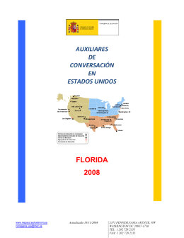 FLORIDA 2008 - Ministerio de Educación, Cultura y Deporte