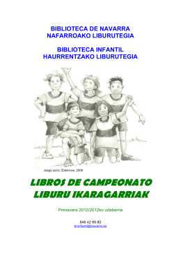 libros de campeonato liburu ikaragarriak