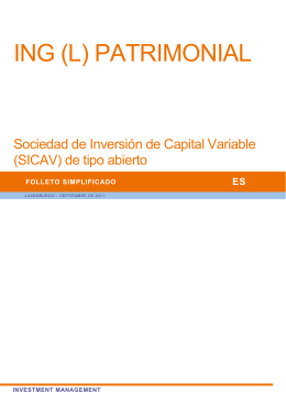 ING (L) PATRIMONIAL