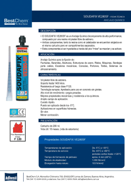 FOLLETO SOUDAFIX VE280SF BESTCHEM reduce