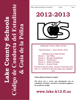 2012-2013 - Lake County Schools