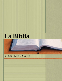 La Biblia y Su Mensaje