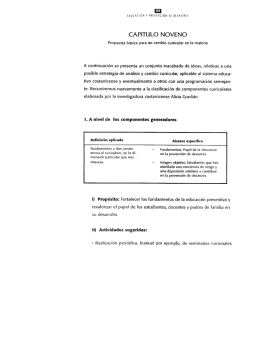 CAPITULO NOVENO