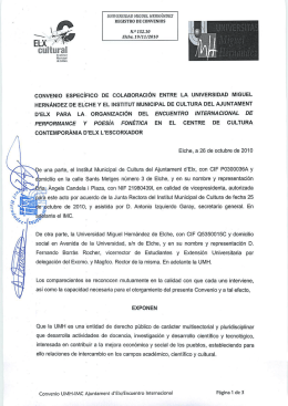 Encuentro Internacional de Performance y Poesía Fonética