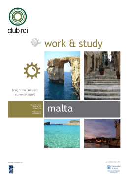work & study malta