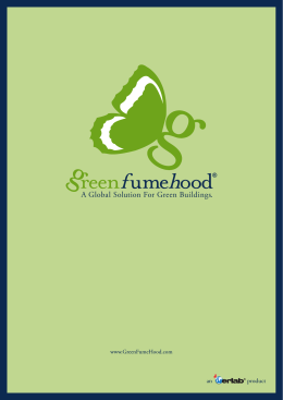 Catálogo GreenFumeHood