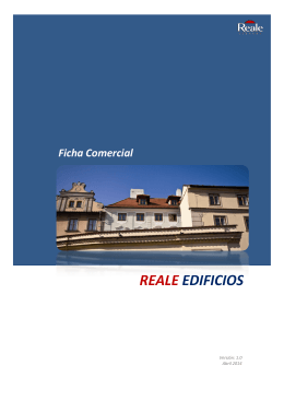 Ficha Comercial Reale Edificios Abril 2014