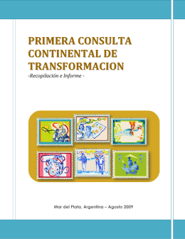 primera consulta continental de transformacion