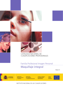 IMP024_3 Maquillaje integral.qxd - Ministerio de Educación, Cultura