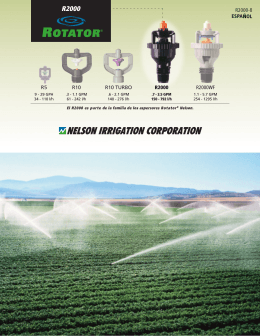 Rotator R2000 - Nelson Irrigation