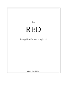 LA RED - Ministerio Infantil