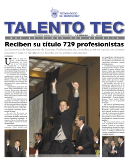 TalentoTec 8 - Tecnológico de Monterrey
