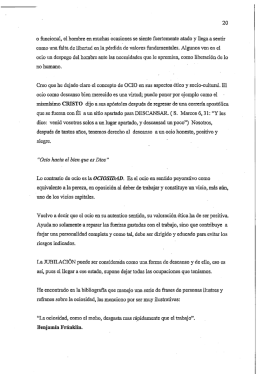 Segunda parte del estudio sobre la jubilacion