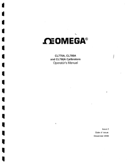 Manual - OMEGA Engineering