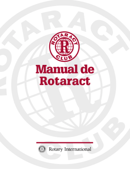 Manual de Rotaract - Rotaract Ciudad de México