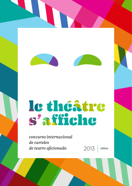 international contest of amateur theatre posters concurso