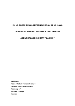 Achmat complaint in Spanish
