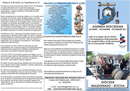 Ürigen de la Devociún a la Virgencita de los 33 ÜRAC|ÓN ¡|¿,l ¡Jl