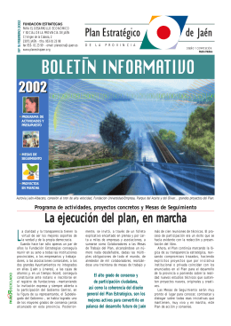 Boletín nº 9 pdf de433 Kb - II Plan Estratégico de la provincia de Jaén