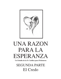 UNA RAZON PARA LA ESPERANZA