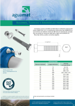 Folleto - Aguamat SA