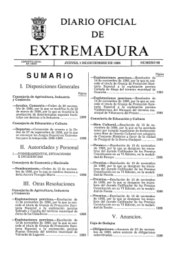 Diario Oficial de Extremadura