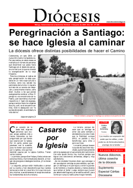 Peregrinación a Santiago: se hace Iglesia al caminar