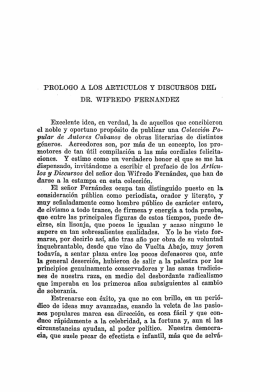, DR. WIFREDO FERNANDEZ