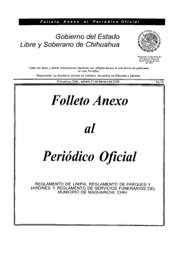 Gobierno del Estado Libre y Soberano de Chihuahua