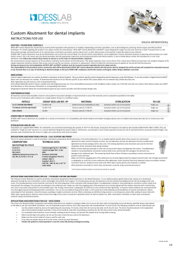 Instructions for use DI-MUL-04-DSS