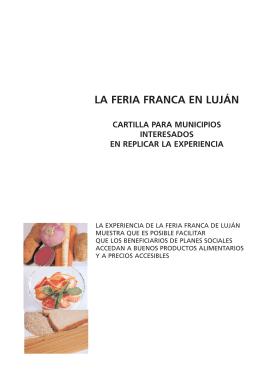 LA FERIA FRANCA EN LUJÁN