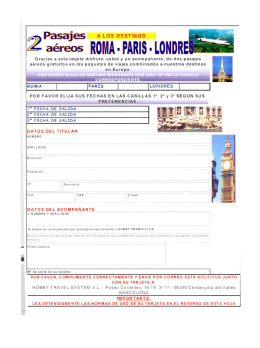 aéreos ROMA - PARIS